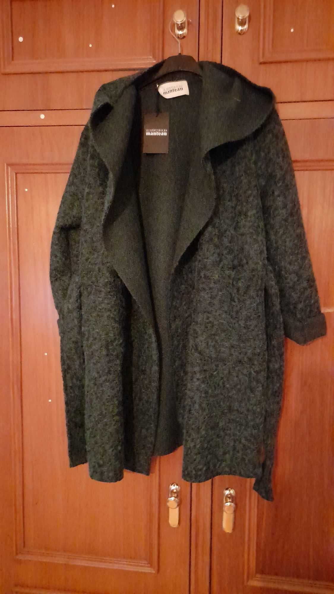 Sobretudo Le comptoir du manteau Verde Escuro