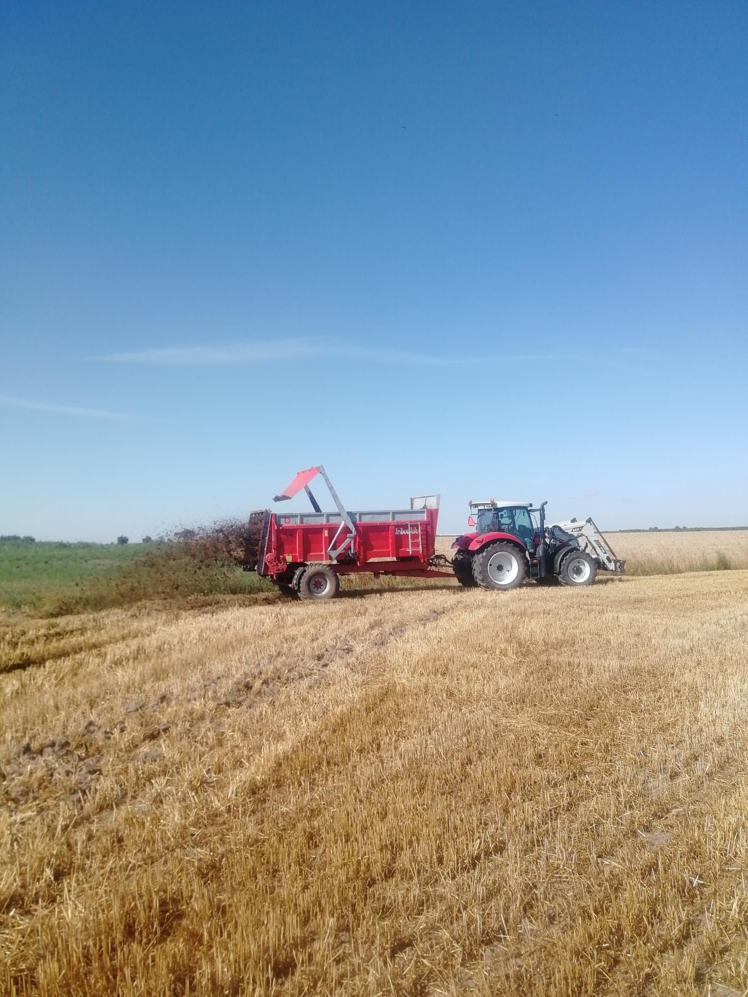 Rozrzutnik obornika leboulch 10 ton