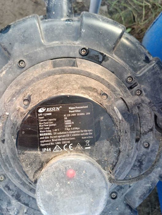 Комплект обладнання для вирощування креветки Макробрахіум Розенберга