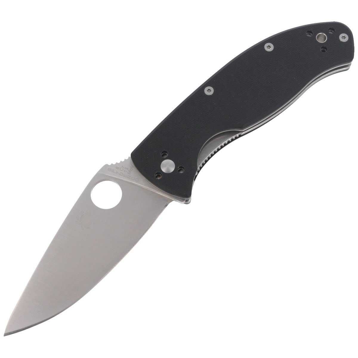 Nóż Spyderco Tenacious Black G10 Satin 8Cr13MoV by EricGlesser(C122GP)