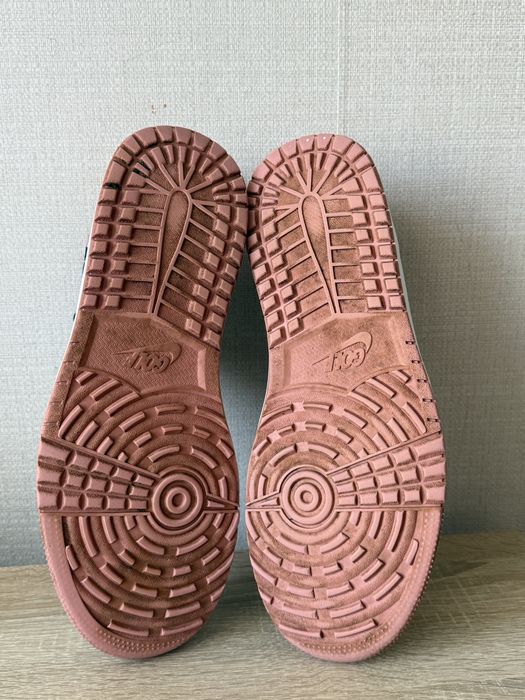 Найк еир аір джордан 1 nike air jordan 1 low pink 46 розм golf 12 uk д