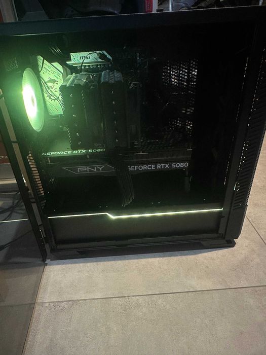 PC 7 9800X3D|RTX 5080 16GB|2x16GB 6000MHzCL30|1x2TB SSD NVME|850W G+