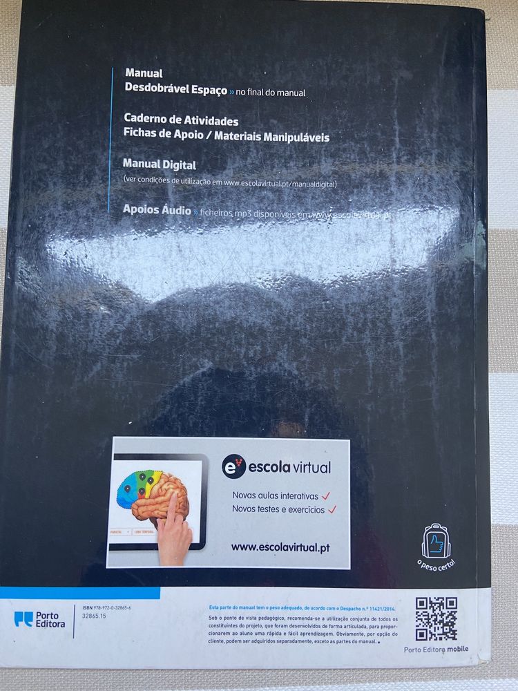 Livro de Fisico-quimica À Descoberta do Planeta Azul de 7 ano