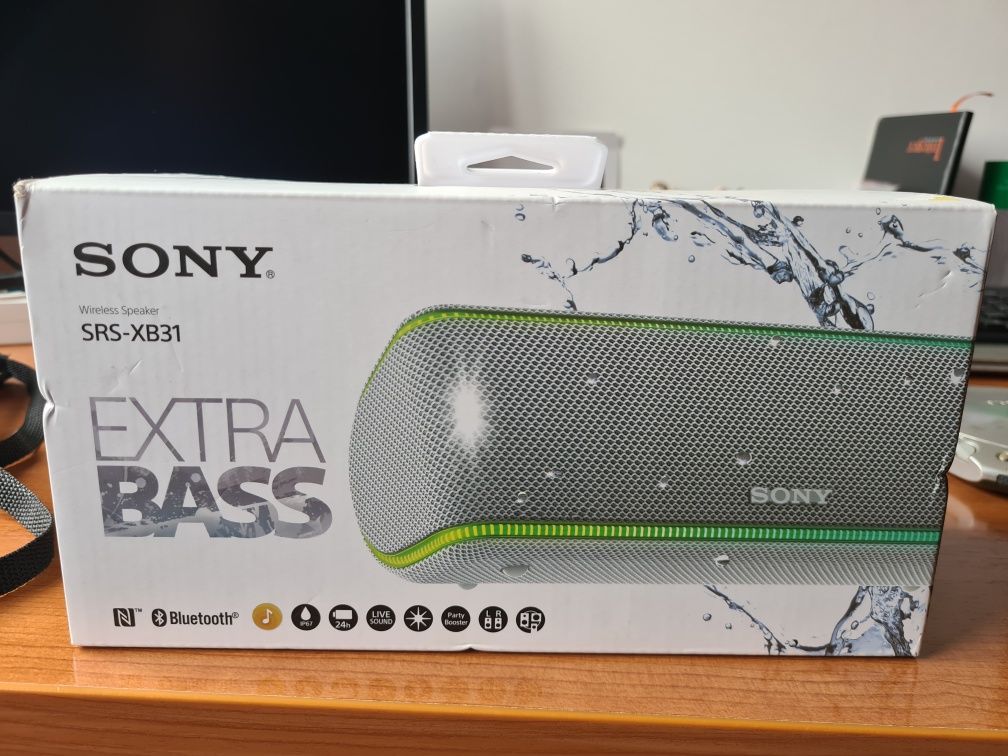 Coluna bluetooth SONY SRS-XB31