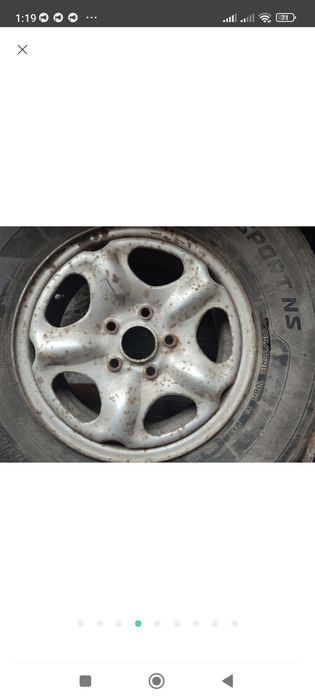 Диск+ колпак Land rover