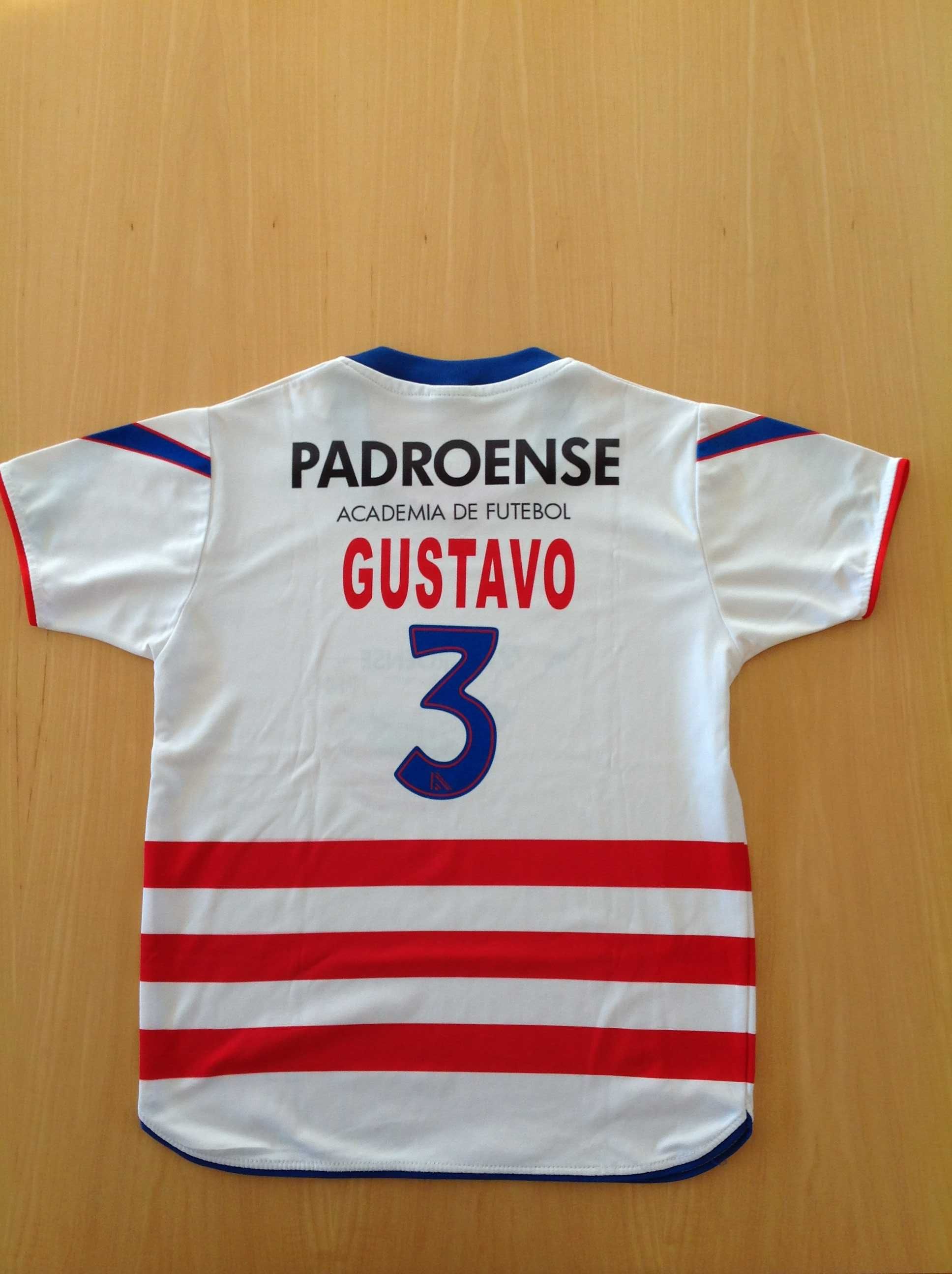 Equipamento de futebol do Padroense - Kit 8 anos