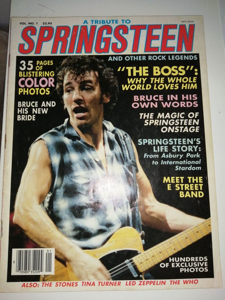 Revista Americana sobre Bruce Springsteen de 1985