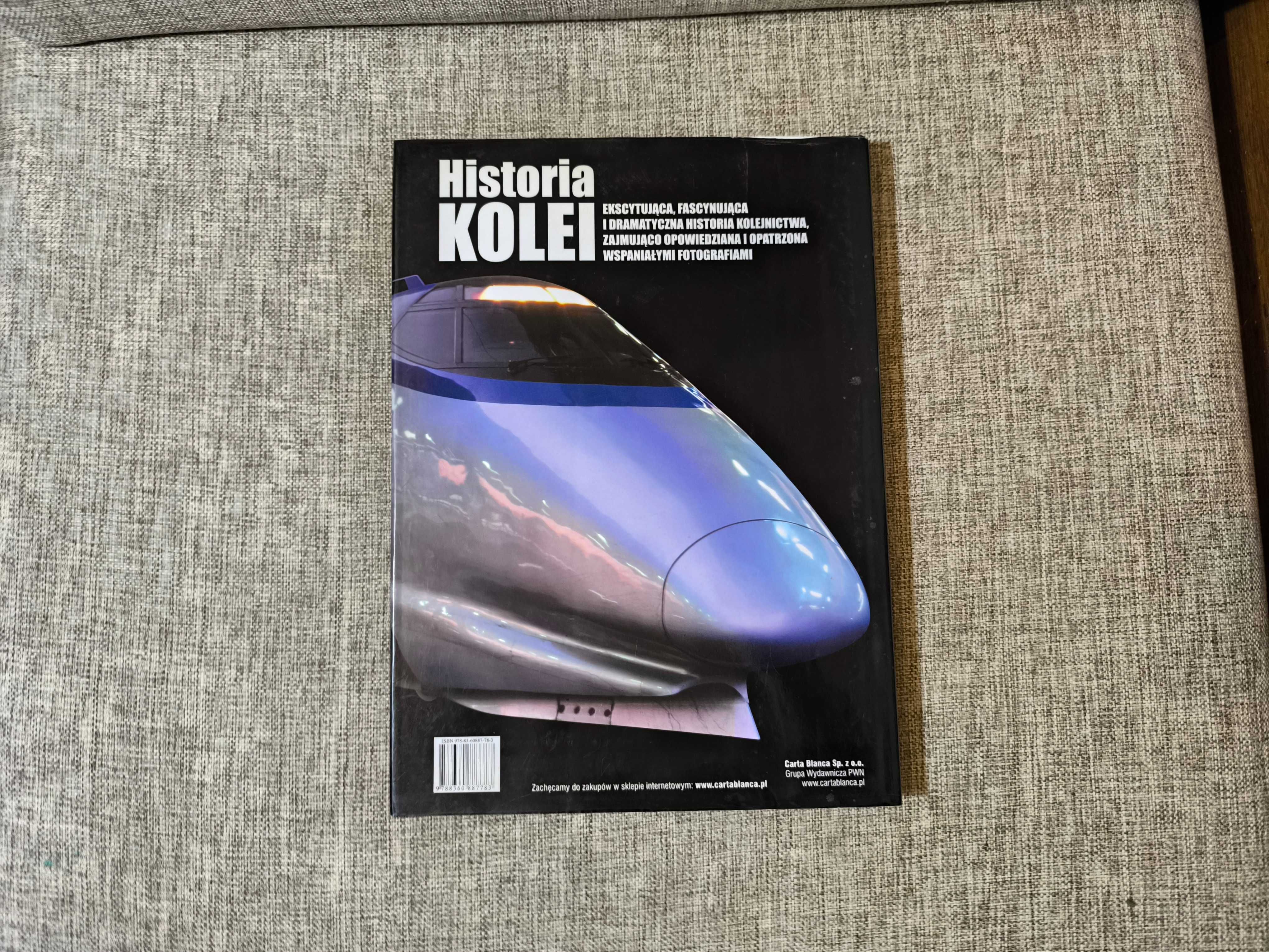 Historia Kolei od parowych do magnetycznych - Franco Tanel carta