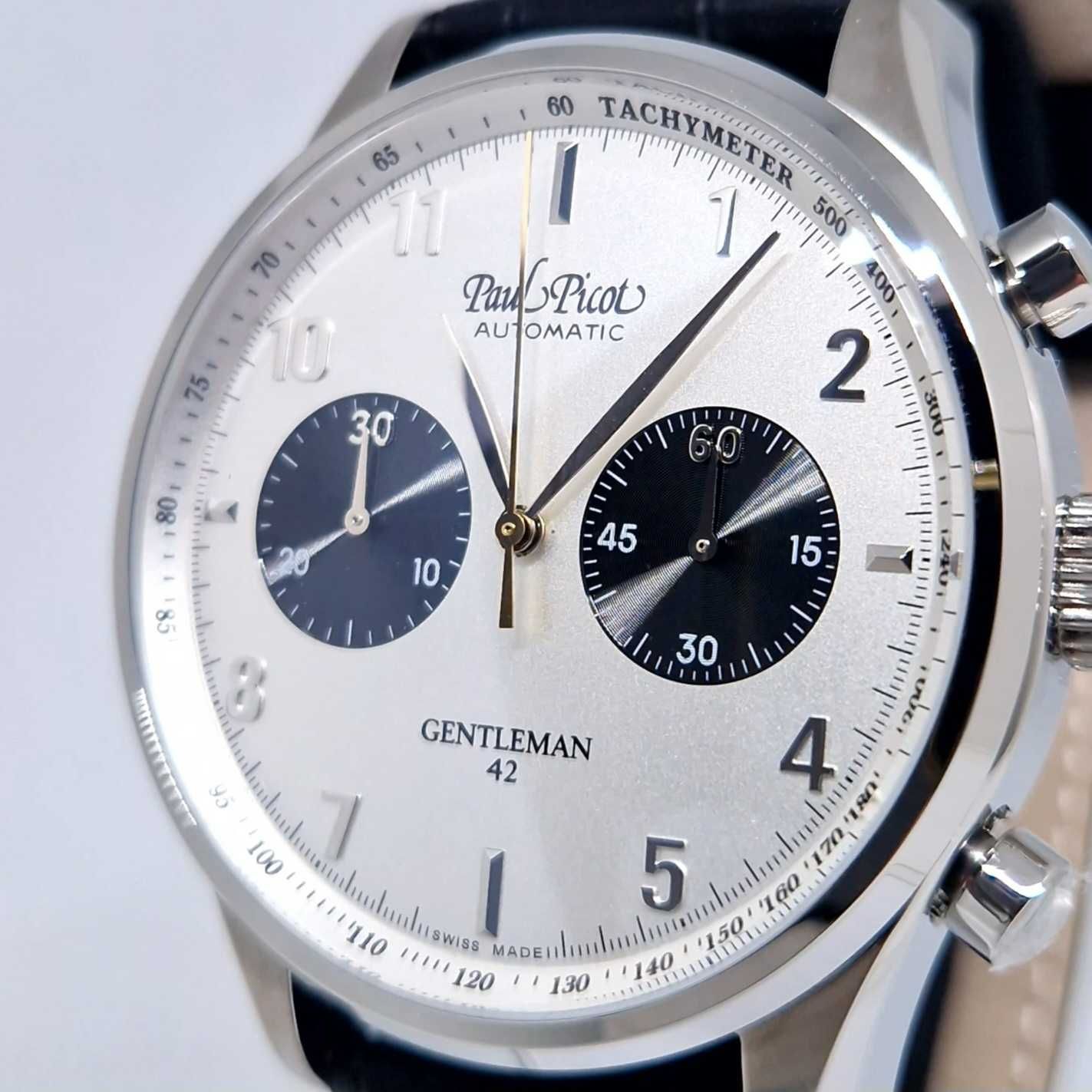 Акція Paul Picot Gentleman Chronograph 42mm P4209.SG.383.1021