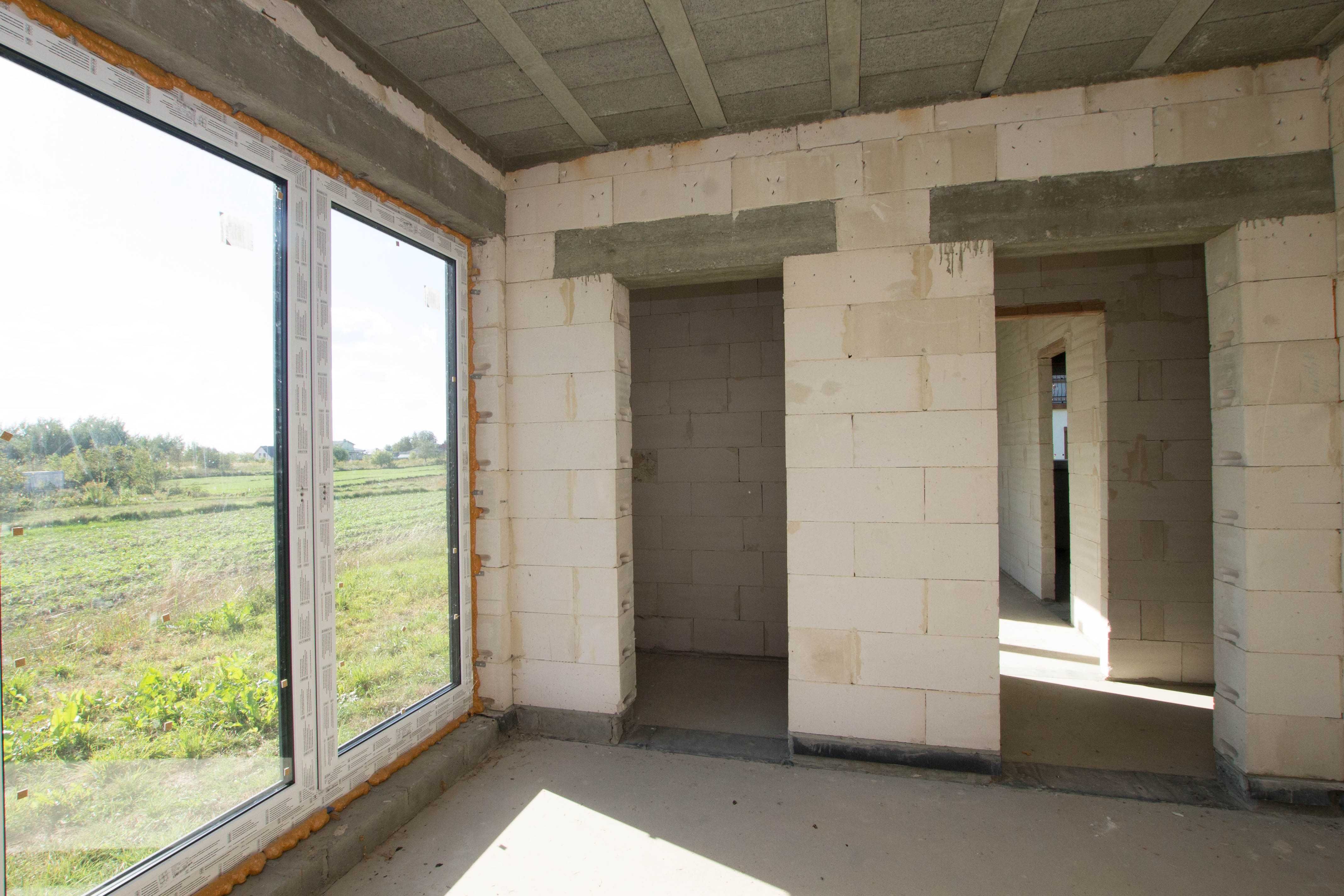 Dom parterowy z podwójnym garażem  133 m2 - Wólka Panieńska gm. Zamość