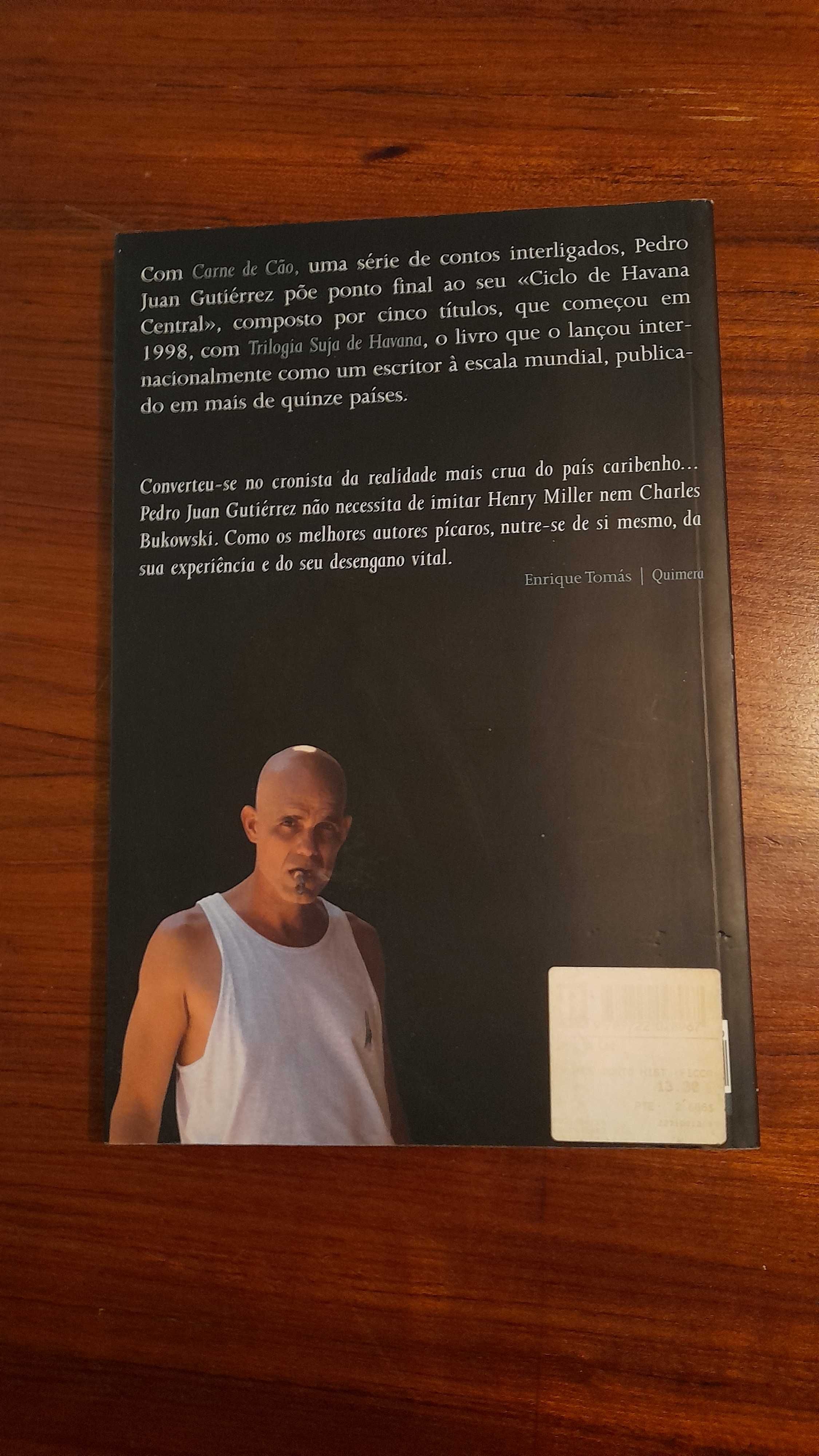 Livro Carne de Cão Pedro Gutierrez Capa Mole