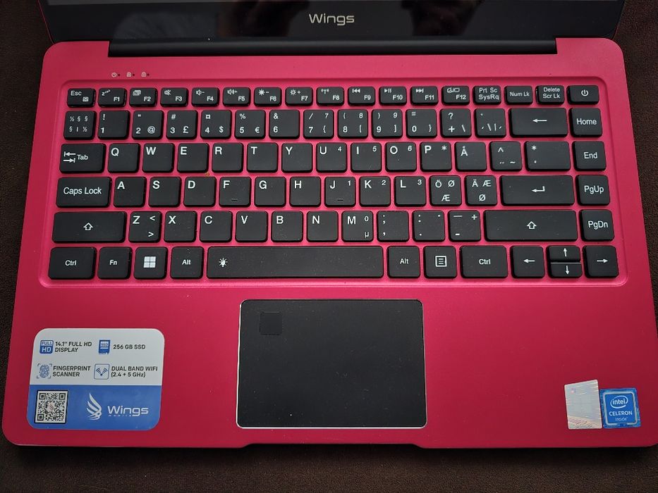 Wings 14R Różowy Windows 11