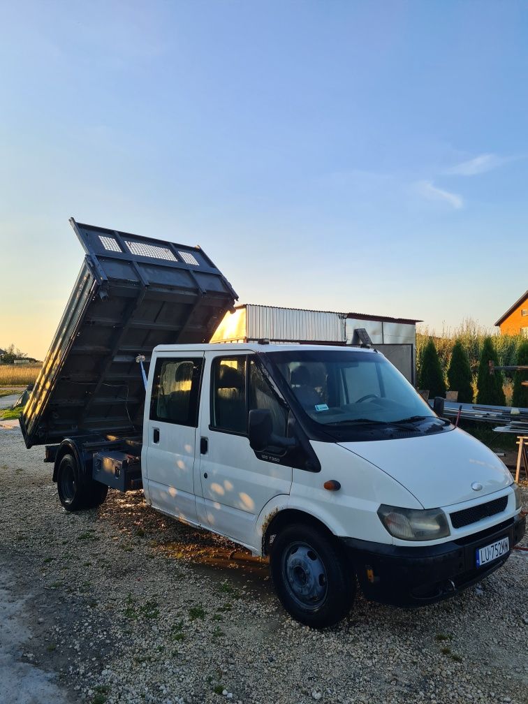 FORD TRANSIT 350T * DMC 3,5T* WYWROTKA 3-stronna