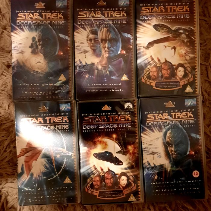 Star trek filmy na kasetach VHS