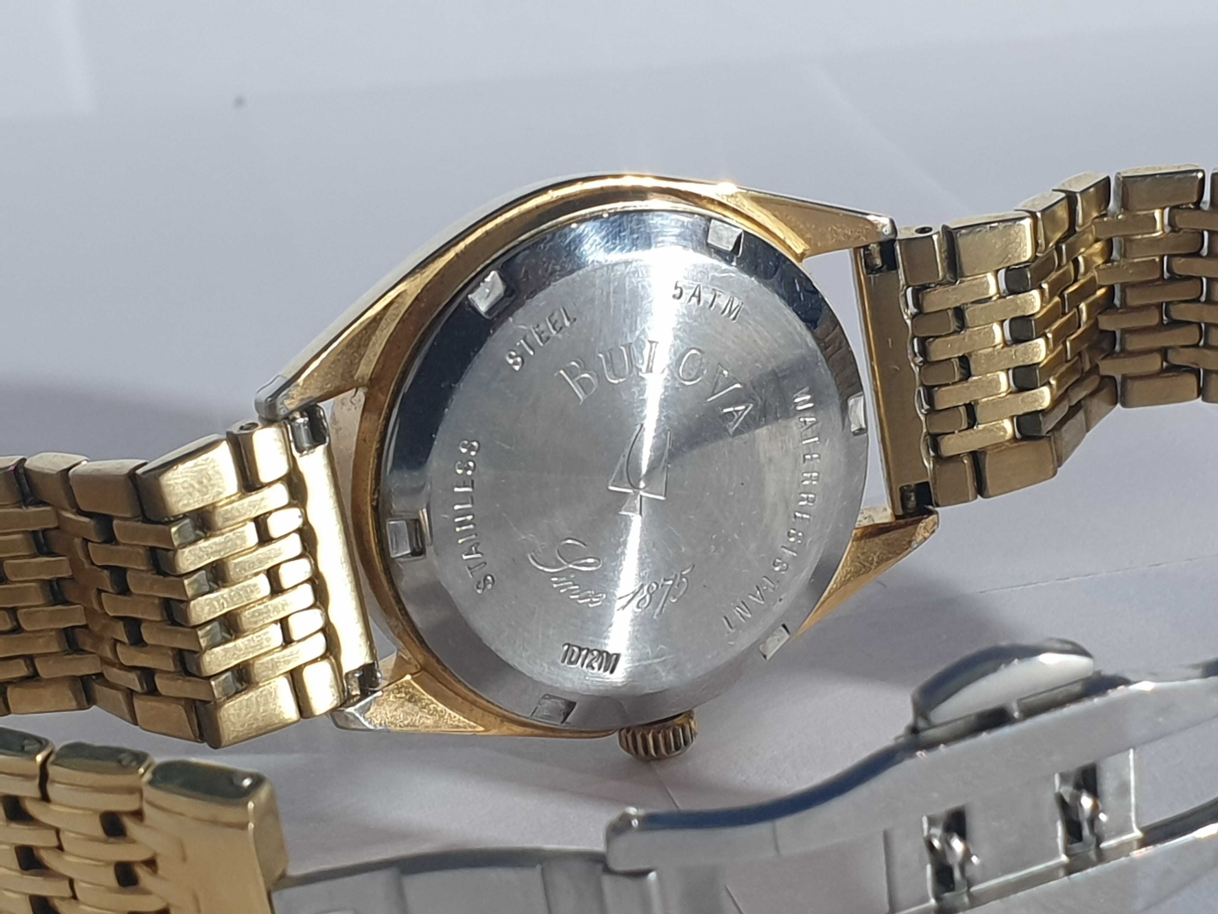 Oryginalny meski zegarek automatyczny Bulova 1D12M vintage