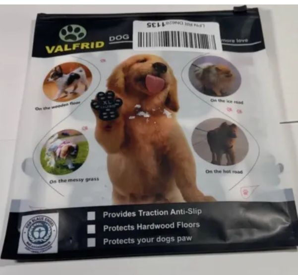 VALFRID - защита для лап для собак Новые, противоскользящие захваты