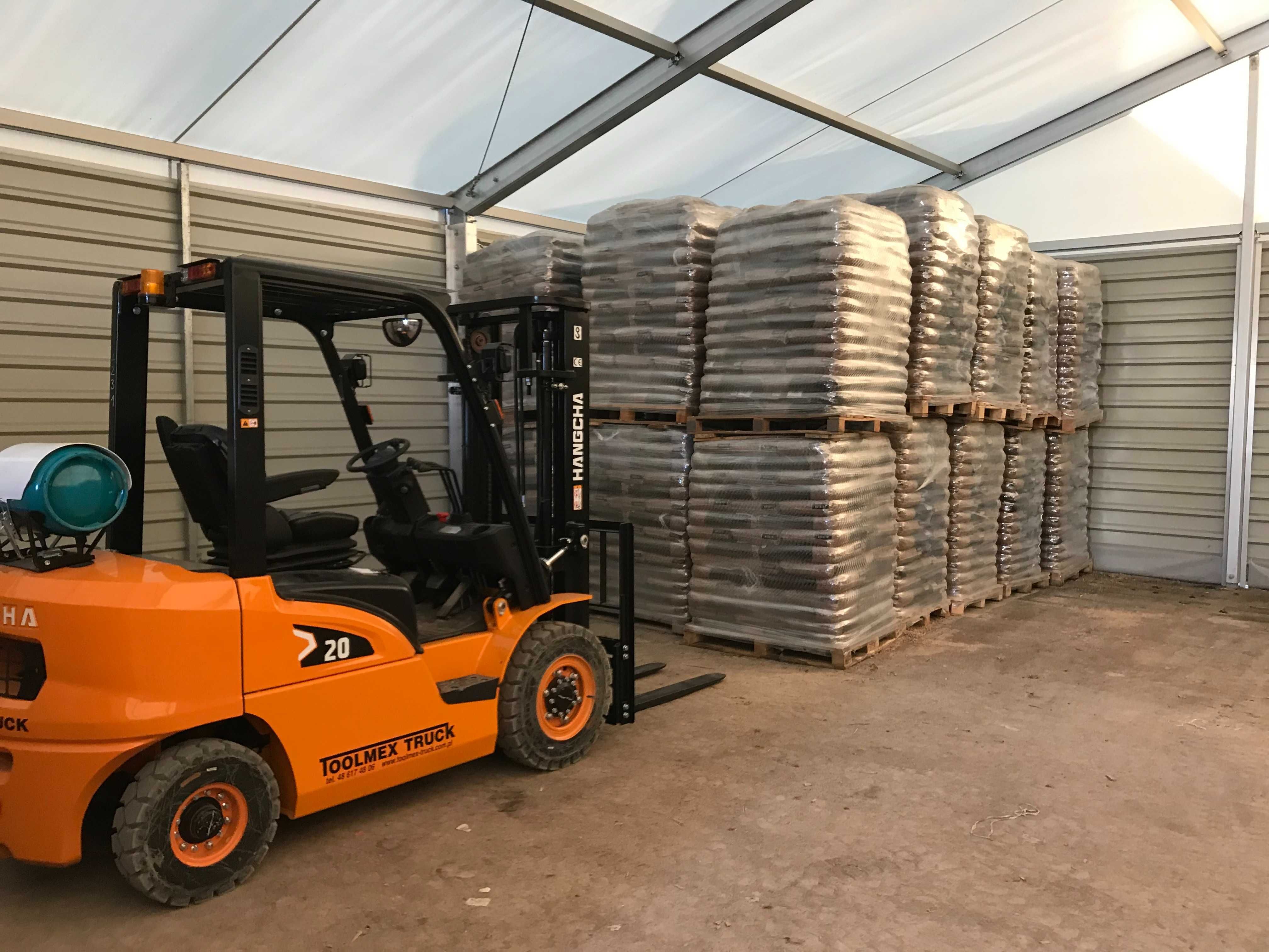 Pellet drzewny 6 mm Eko Rafit kaloryczny A1 dostawa winda Womar