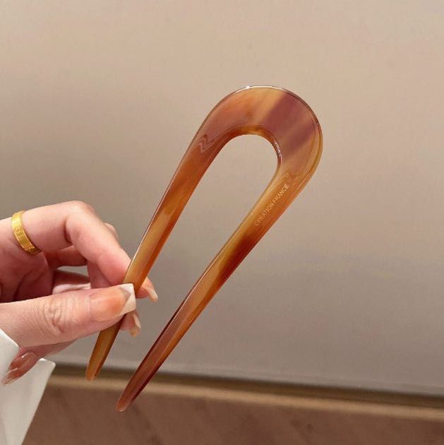 Заколка шпилька для волосся 4 шт набір, U-подібна