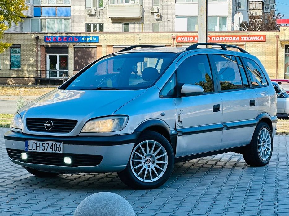 Продам Opel Zafira 1.9 TDI 7мест минивен в хорошем состоянии