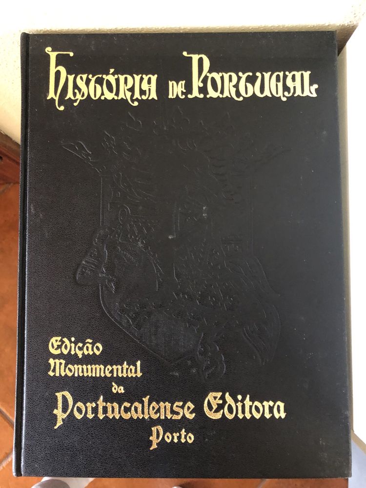 História de Portugal Edicao Monumental da Portucalense Editora + extra