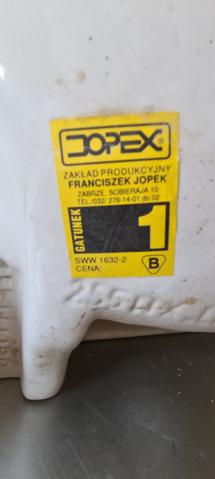 Zlew uzywany porcelanowy 4 szt.