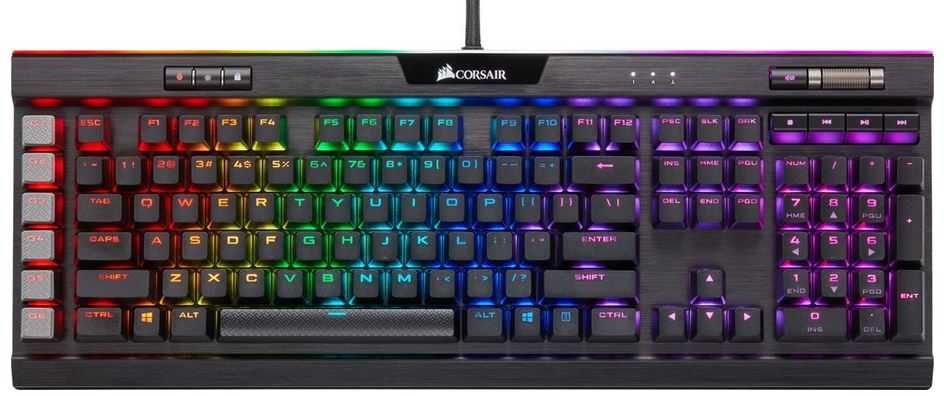 Механическая клавиатура Corsair K95 RGB Platinum Cherry MX Speed ENG