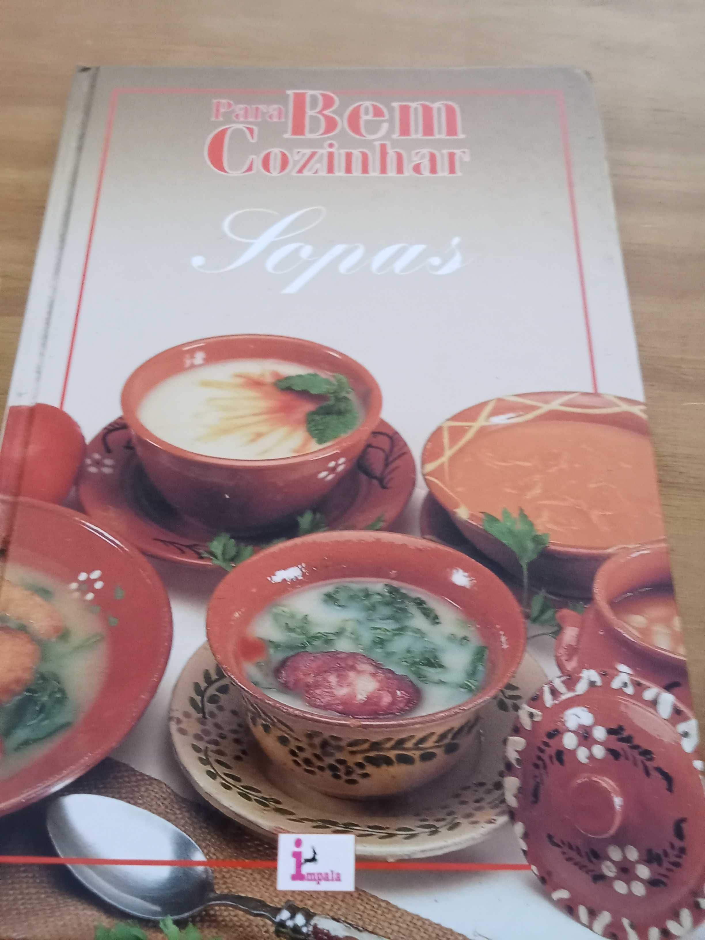 Vendo livros pequenos vários culinária Para Bem Cozinhar da Impala