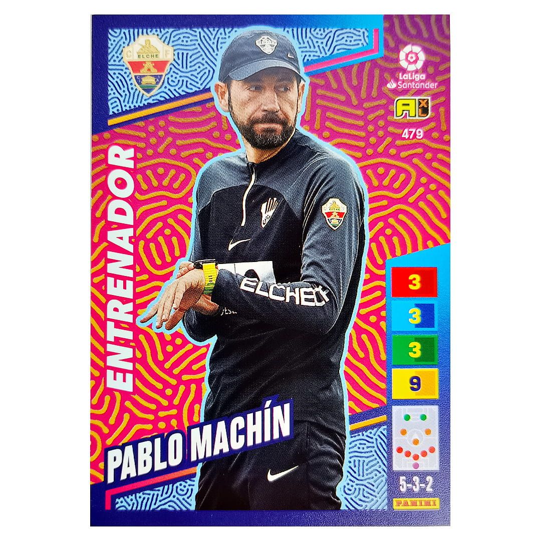 Karta Panini 479 La Liga Santander 22-23 Pablo Machin