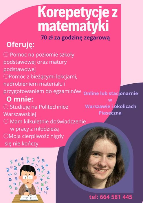 Korepetycje z matematyki