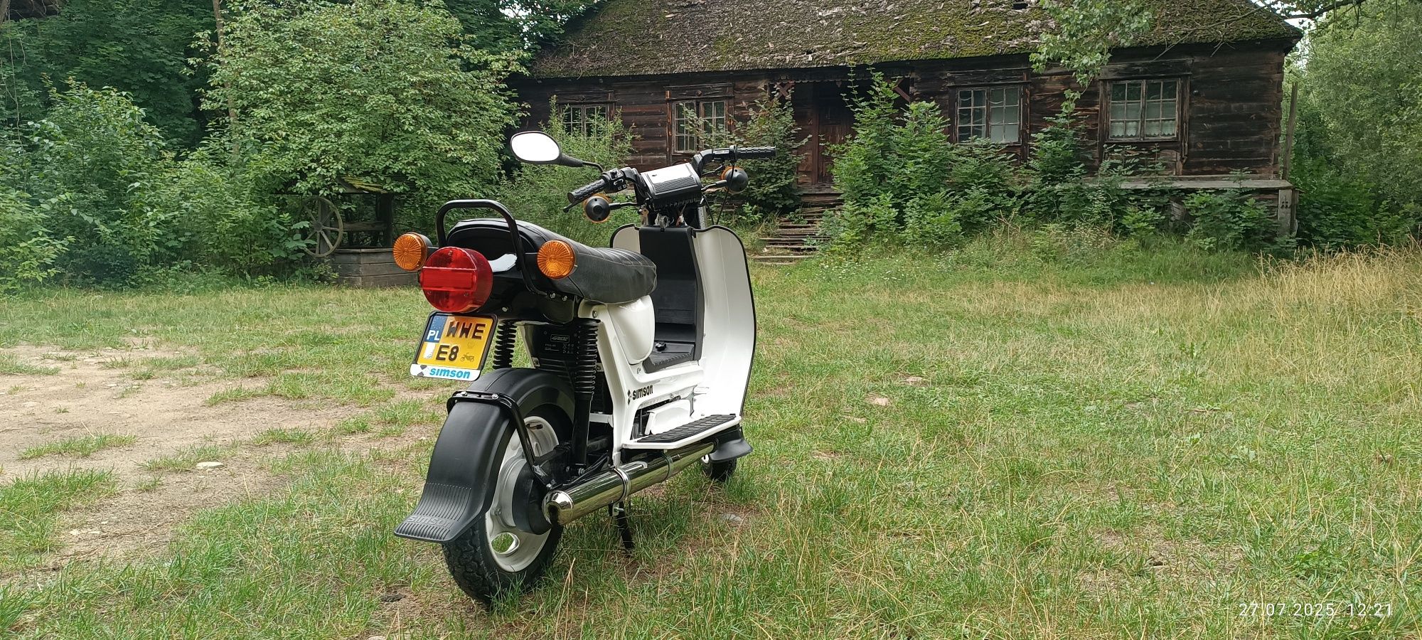 Simson SR50 odrestaurowany zarejestrowany.