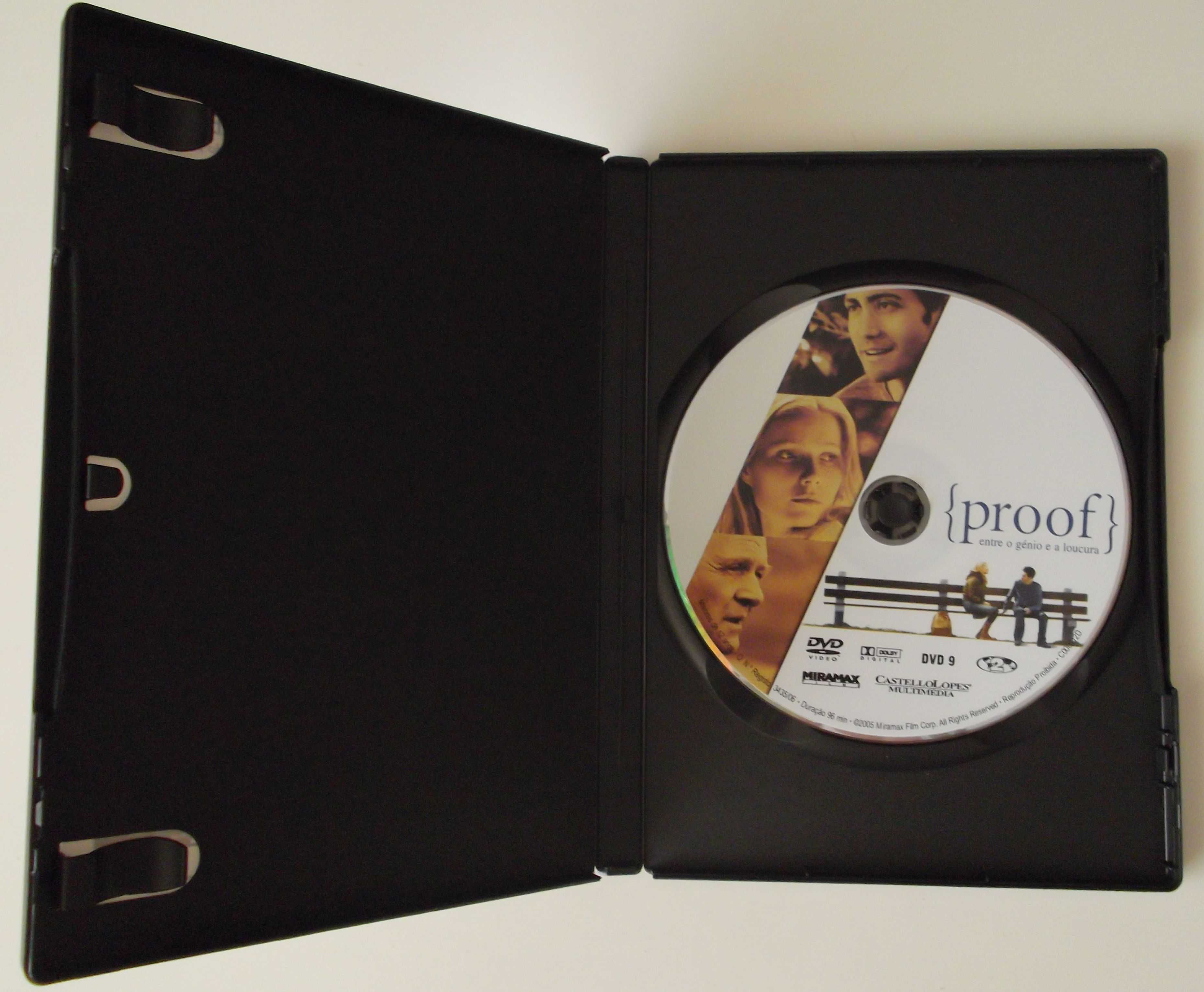 Filme em DVD Proof - Entre o Génio e a Loucura