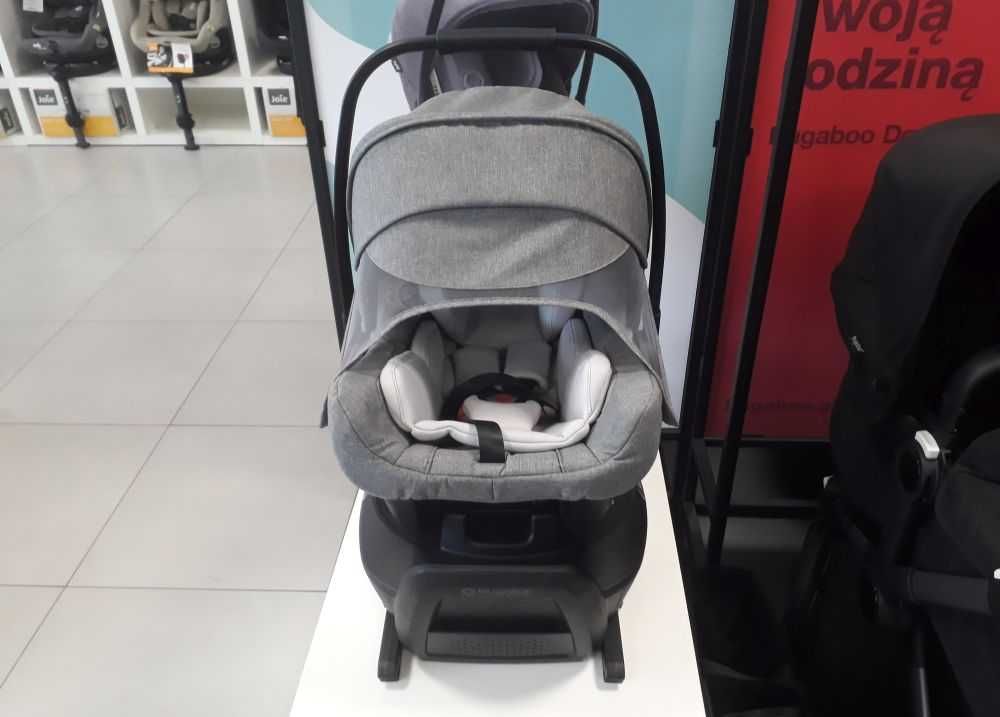 Fotelik Bugaboo Turtle Air grey + Baza 360 - eksp
