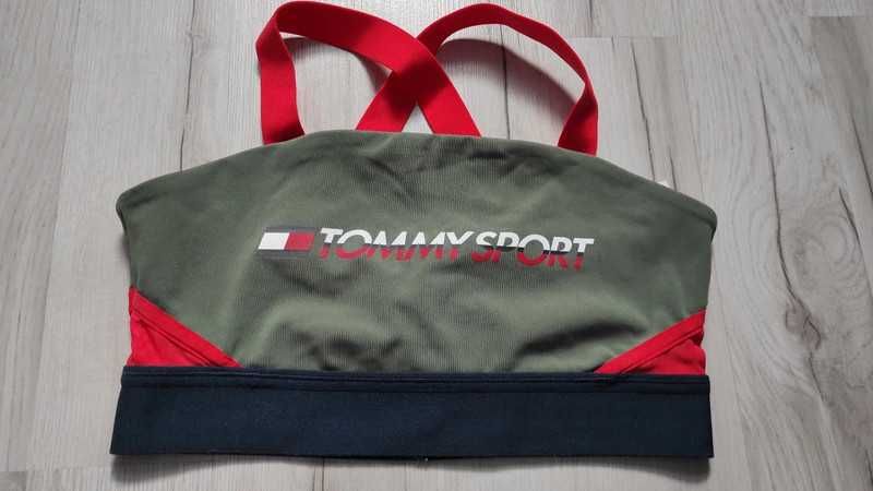Top/stanik/biustonosz sportowy firmy Tommy Hilfiger rozmiar S