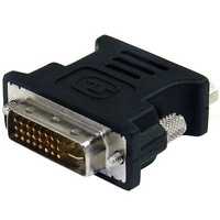 Перехідник для відеосигналу DVI to VGA Cable Adapter M/F - Black