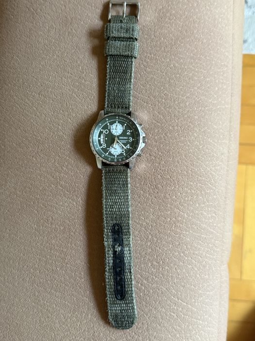Zegarek Seiko Chronograph 7T94-0AH0 military