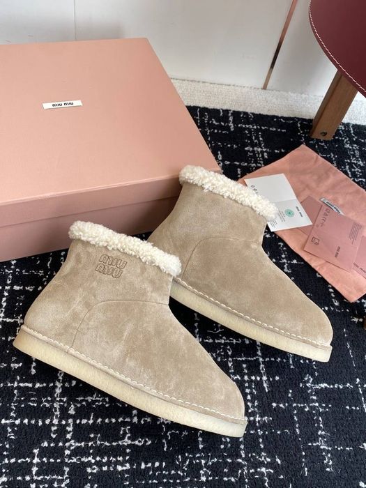 Buty zimowe Miu Miu! Naturalny zamsz! Premium 36-41