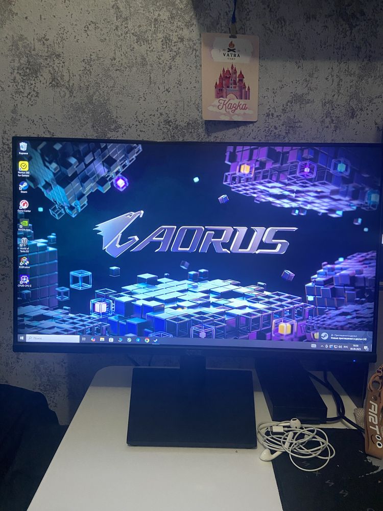23.8-дюймовий монітор QUBE VA / 75Hz / AMD FreeSync