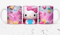 Kubek ceramiczny z nadrukiem Hello Kitty
