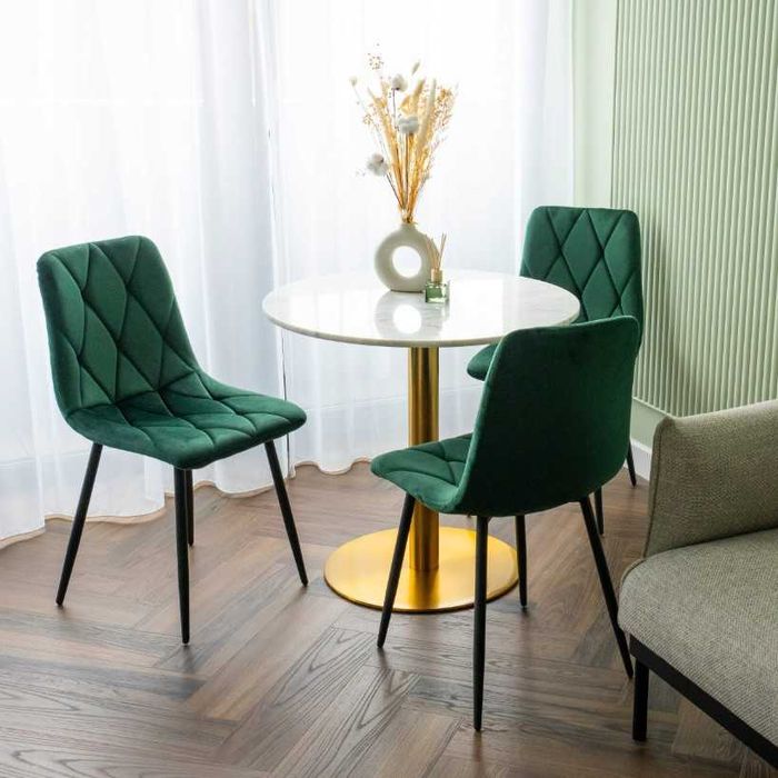 Крісло Велюр, Стілець скандинавський Piado стул лофт (чорний, рожевий)