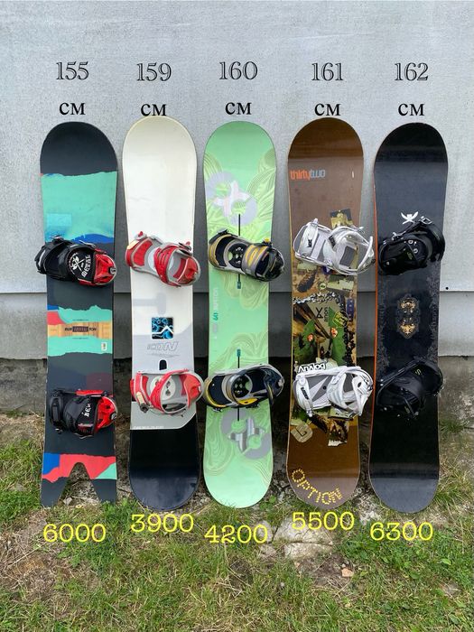 Брендові сноуборди зі Швейцарії , не з прокату