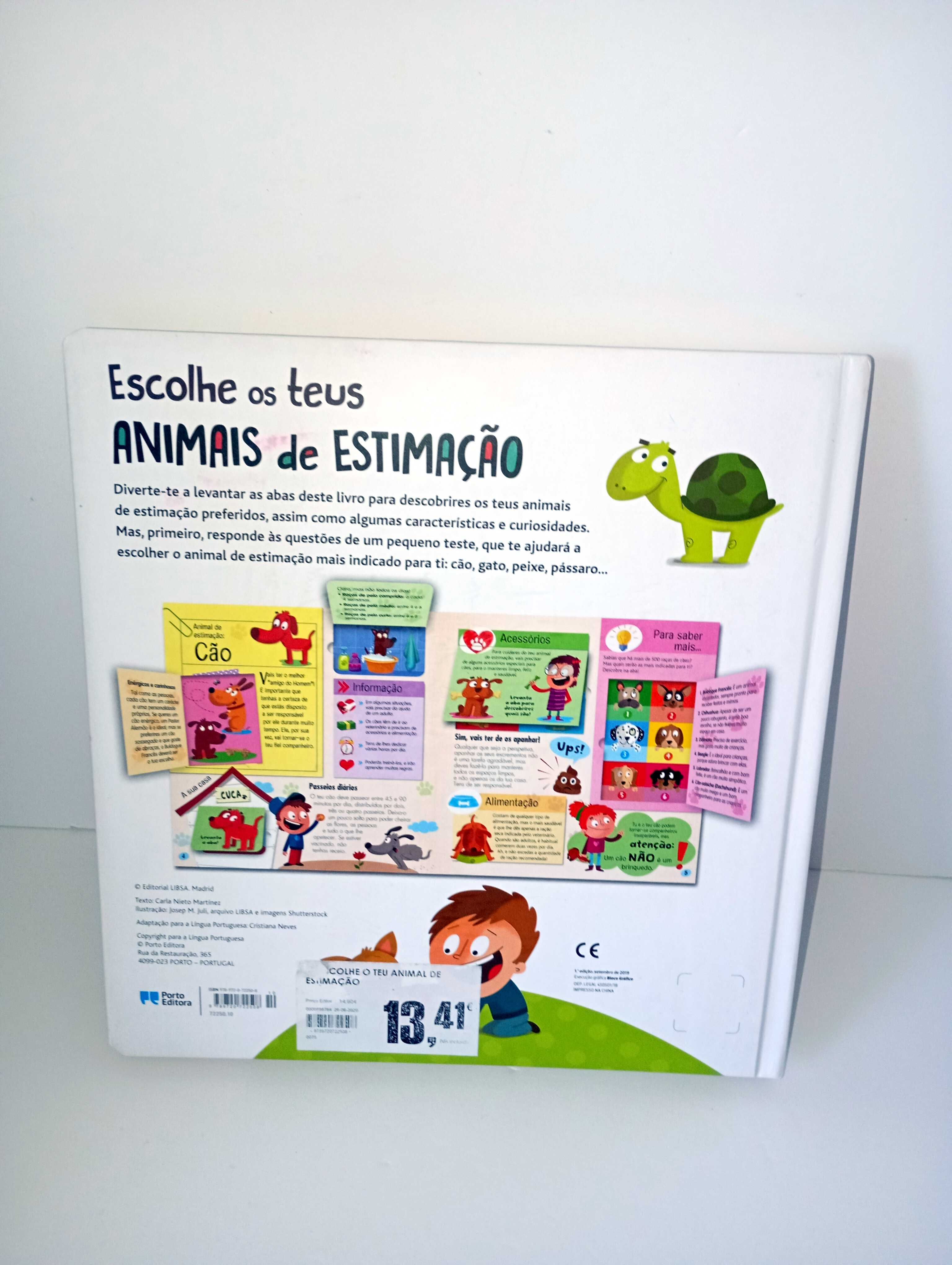 Escolhe os teu Animais de Estimação