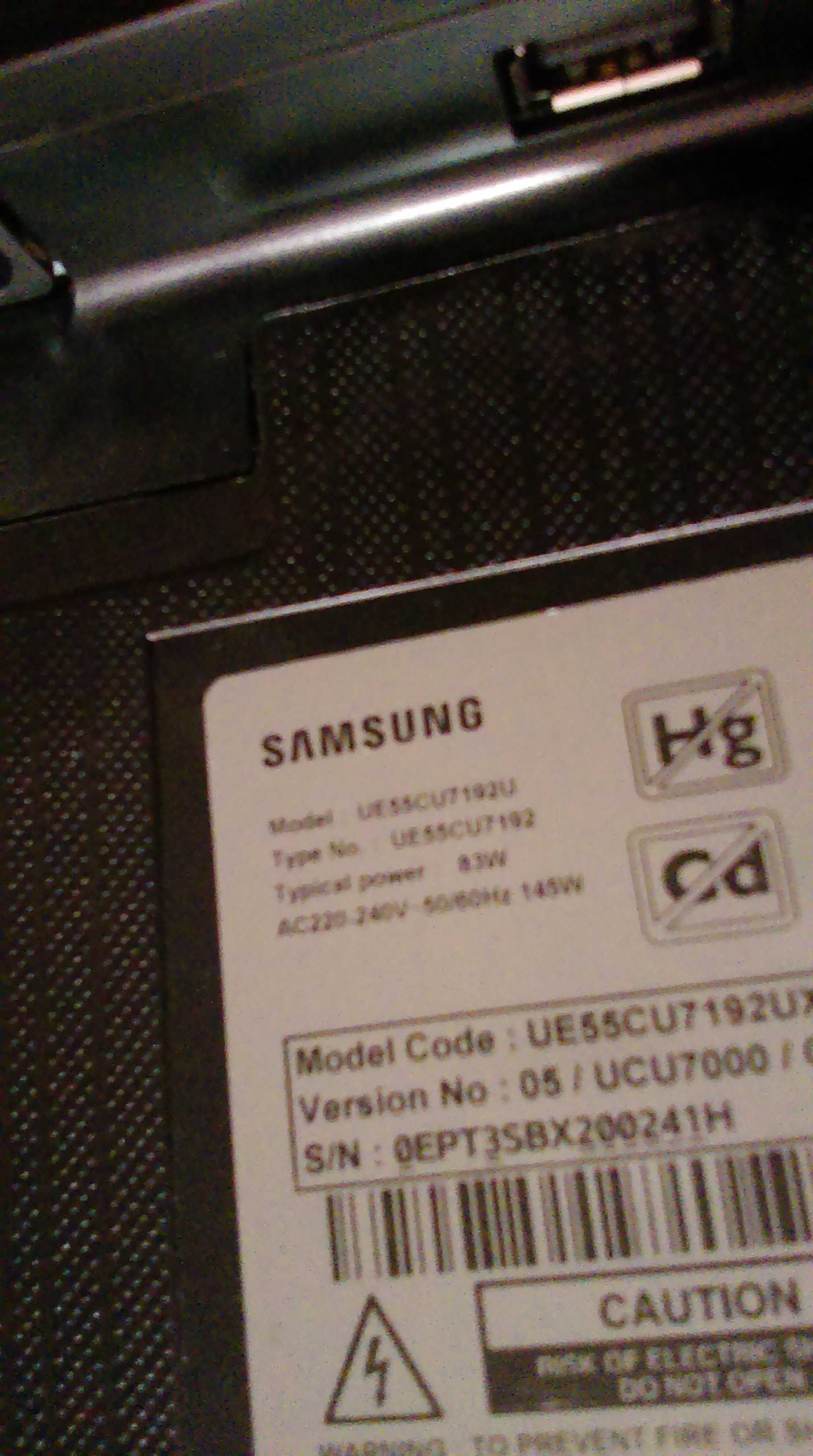 samsung UE 55CU7192U płyty komplet plus podświetlenie