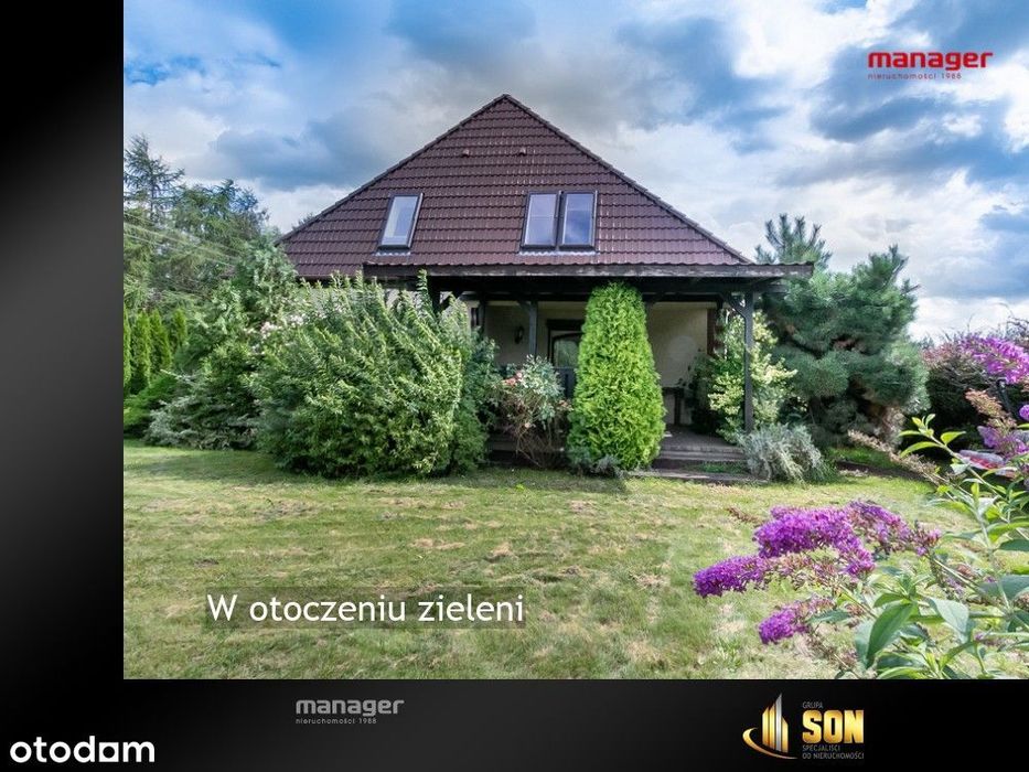 W otoczeniu zieleni