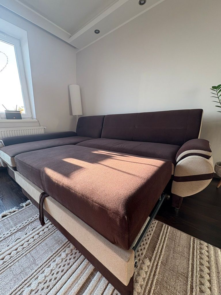 Łóżko sofa narożnik jak nowe