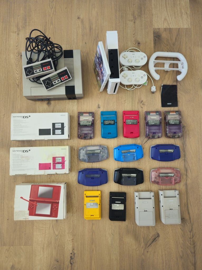 Consolas Nintendo Gameboy Color Advance Classic DS Lite Dsi NES Wii