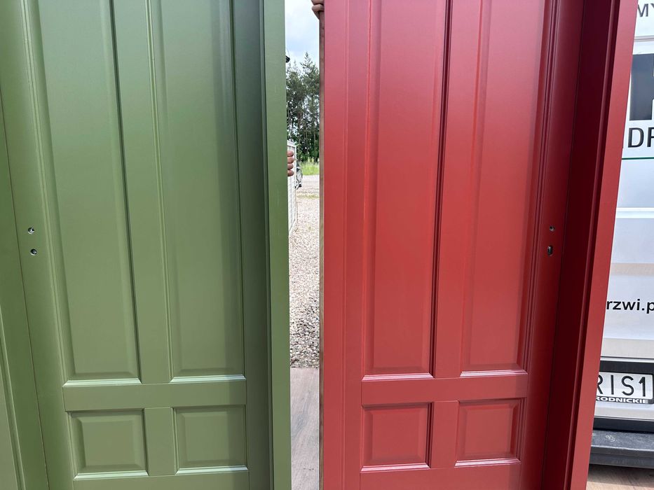 Drzwi dwuskrzydłowe jednoskrzydłowe DWUSKRZYDŁOWE  wysokie kamienice