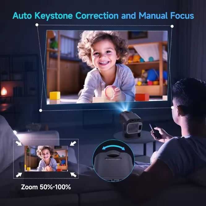 Magcubic HY320 MINI NTV Netflix licencjonowany projektor Android 13