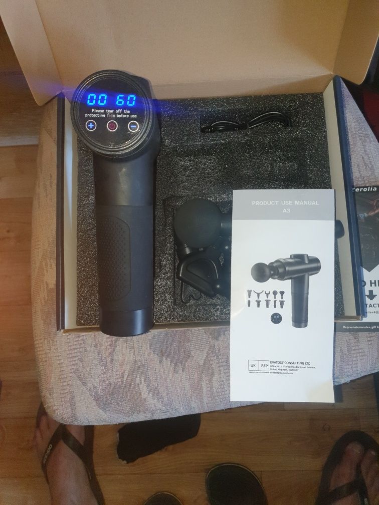 Pistolet do masażu 30 prędkości