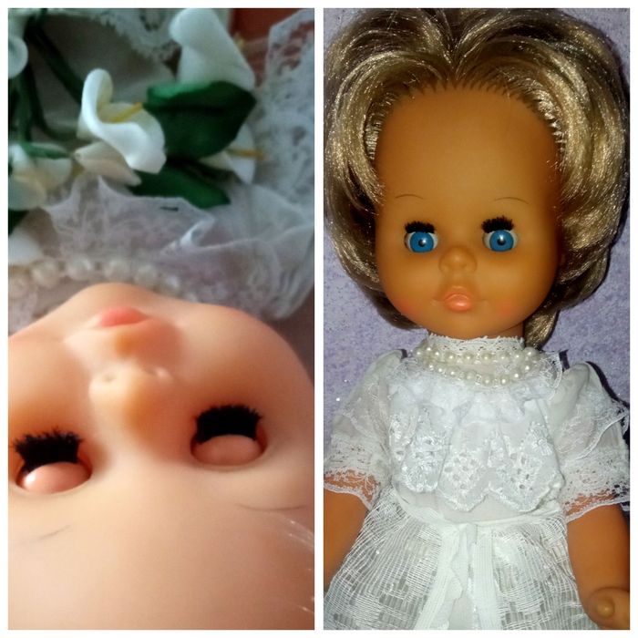 Кукла ГДР. Свадебное платье. Невеста. На свадьбу.