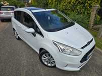 Ford B-MAX Piękny 100Ps Titanium Led Panorama Klimatronic Grzane Fotele Alu 16